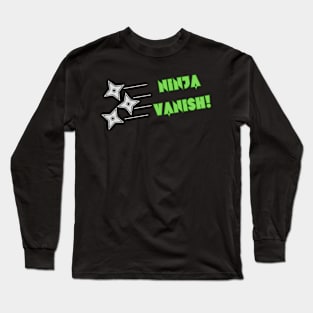 Ninja Vanish Long Sleeve T-Shirt